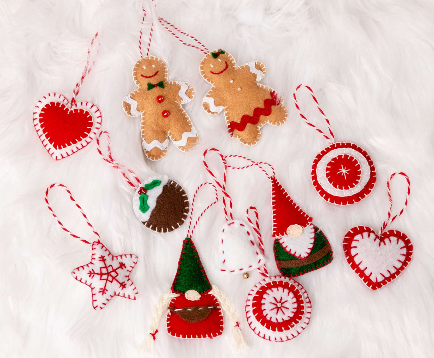 DIY - Felt Christmas Decorations