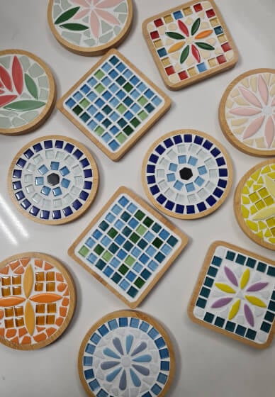 DIY - Mosaic Coasters